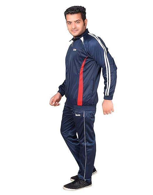 Men's Polyester Tracksuit for Men Sports